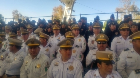 Iniciadores de Programa Piloto con  Academia de Policia